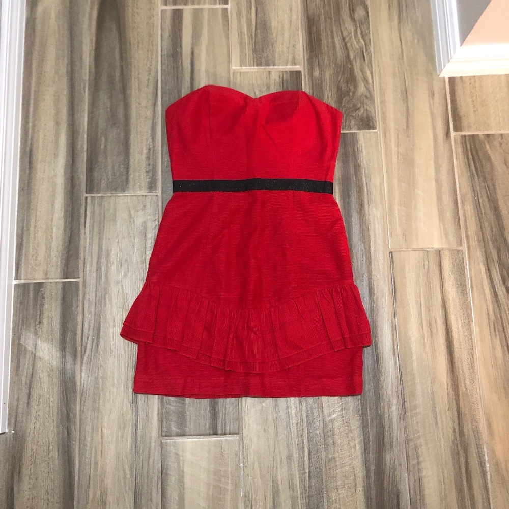 COPY - Bcbg Red Mini Dress
